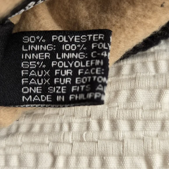 Cejon Shiny Black Velour Insulated Gloves - Picture 6 of 7